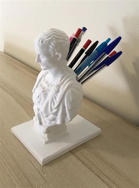 Julius Caesar Desk Pen Holder .